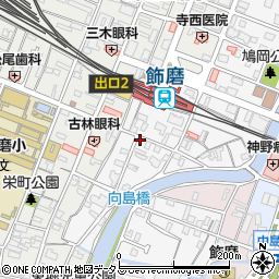兵庫県姫路市飾磨区玉地60周辺の地図