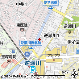 中井医院周辺の地図