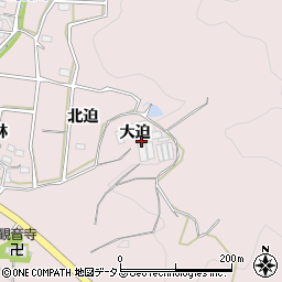 愛知県西尾市鳥羽町大迫49周辺の地図