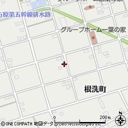 静岡県浜松市中央区根洗町263周辺の地図