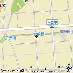 静岡県浜松市浜名区平口2220周辺の地図
