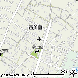 静岡県浜松市浜名区西美薗1024-5周辺の地図