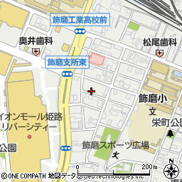 神戸日野自動車株式会社　姫路支店　部品部周辺の地図