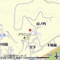 愛知県西尾市東幡豆町山ノ内3周辺の地図