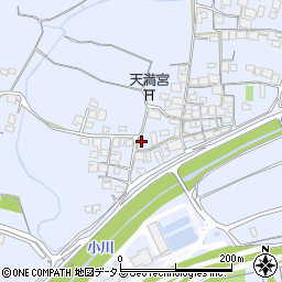 兵庫県加古川市平荘町養老582周辺の地図