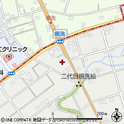 静岡県浜松市中央区根洗町461周辺の地図