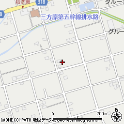静岡県浜松市中央区根洗町276周辺の地図