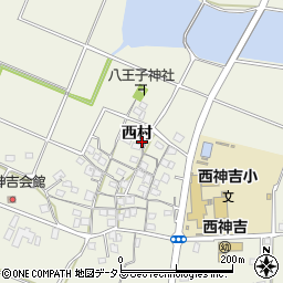 兵庫県加古川市西神吉町西村279周辺の地図