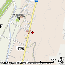 静岡県磐田市平松382-1周辺の地図