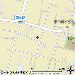 静岡県浜松市浜名区平口5518-2周辺の地図