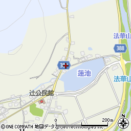 兵庫県加古川市西神吉町辻847周辺の地図