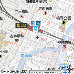 兵庫県姫路市飾磨区玉地802周辺の地図