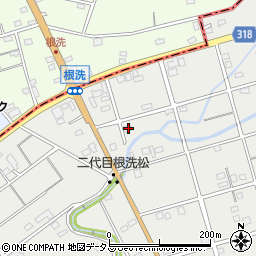 静岡県浜松市中央区根洗町430周辺の地図
