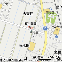 愛知県西尾市吉良町吉田松木田45周辺の地図
