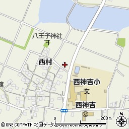 兵庫県加古川市西神吉町西村78周辺の地図