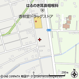 静岡県浜松市中央区根洗町132周辺の地図