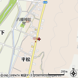 静岡県磐田市平松383周辺の地図