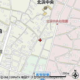 静岡県浜松市浜名区西美薗1240周辺の地図