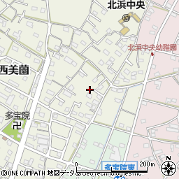 静岡県浜松市浜名区西美薗1250周辺の地図