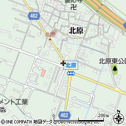 兵庫県姫路市北原287-3周辺の地図