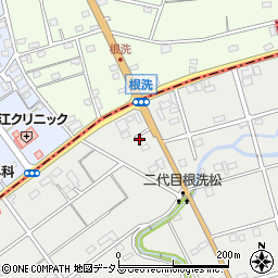 静岡県浜松市中央区根洗町459周辺の地図