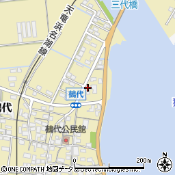 静岡県浜松市浜名区三ヶ日町鵺代3周辺の地図