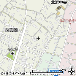 静岡県浜松市浜名区西美薗1253周辺の地図