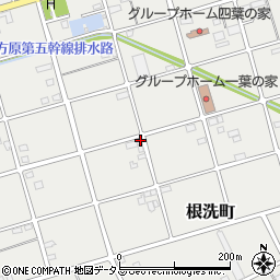 静岡県浜松市中央区根洗町262周辺の地図