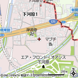 株式会社大阪めいらく　伊丹営業所周辺の地図