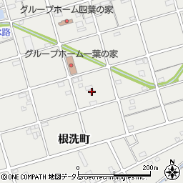 静岡県浜松市中央区根洗町219周辺の地図