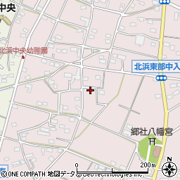 静岡県浜松市浜名区東美薗940周辺の地図