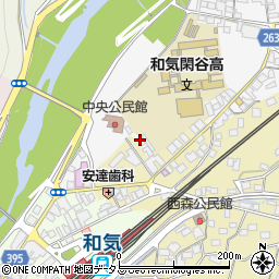 岡山県労働基準協会（一般社団法人）和気支部周辺の地図