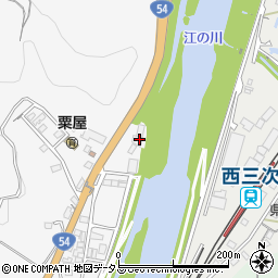 広島県三次市粟屋町2522周辺の地図