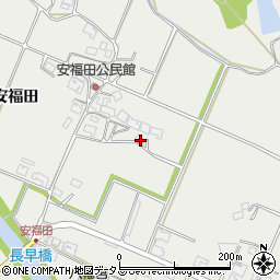 兵庫県三木市志染町安福田165周辺の地図