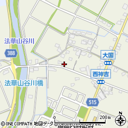 兵庫県加古川市西神吉町鼎293周辺の地図
