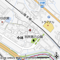 兵庫県姫路市別所町小林366周辺の地図