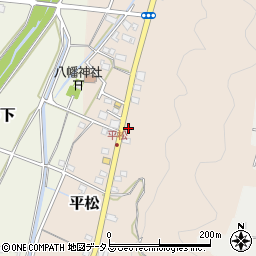 静岡県磐田市平松383-1周辺の地図