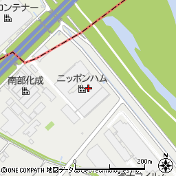 日本ハムファクトリー株式会社工務周辺の地図