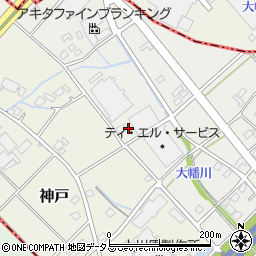 静岡県榛原郡吉田町大幡32周辺の地図