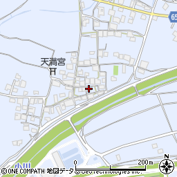 兵庫県加古川市平荘町養老610-2周辺の地図
