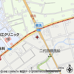 静岡県浜松市中央区根洗町455周辺の地図