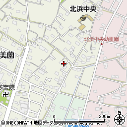 静岡県浜松市浜名区西美薗1408周辺の地図