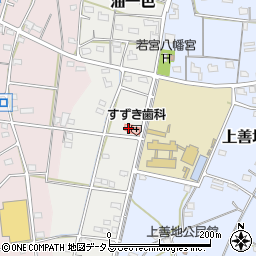 静岡県浜松市浜名区油一色92周辺の地図