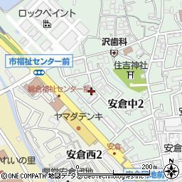 エコパーキング宝塚安倉中第２駐車場周辺の地図
