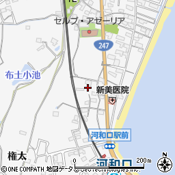 愛知県知多郡美浜町布土和田周辺の地図