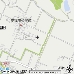 兵庫県三木市志染町安福田731周辺の地図