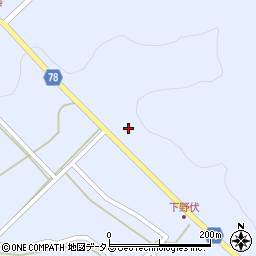 岡山県加賀郡吉備中央町西1108-1周辺の地図