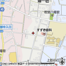 静岡県浜松市浜名区油一色88周辺の地図