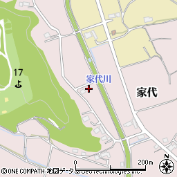 静岡県掛川市家代857-2周辺の地図