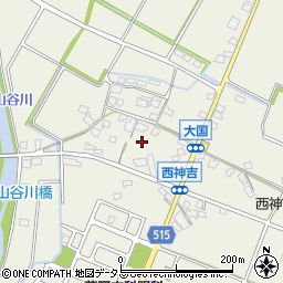 兵庫県加古川市西神吉町鼎289周辺の地図